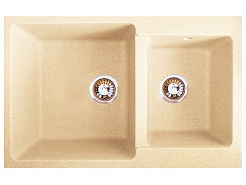 Granfest Мойка кухонная Practic GF-P780K Бежевый – фотография-1